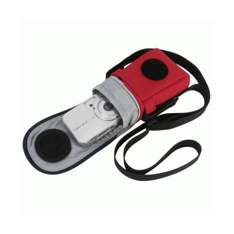 Custodia per Fotocamera Compatta Muffin Top 80 in Nailon Rosso MUT80-002 - Foto 2